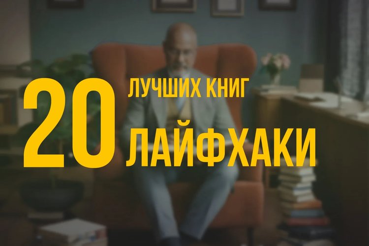 20 лучших книг по навыку «Лайфхаки» по версии Олега Брагинского